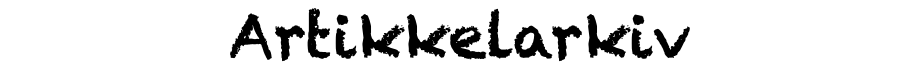 Artikkelarkiv
